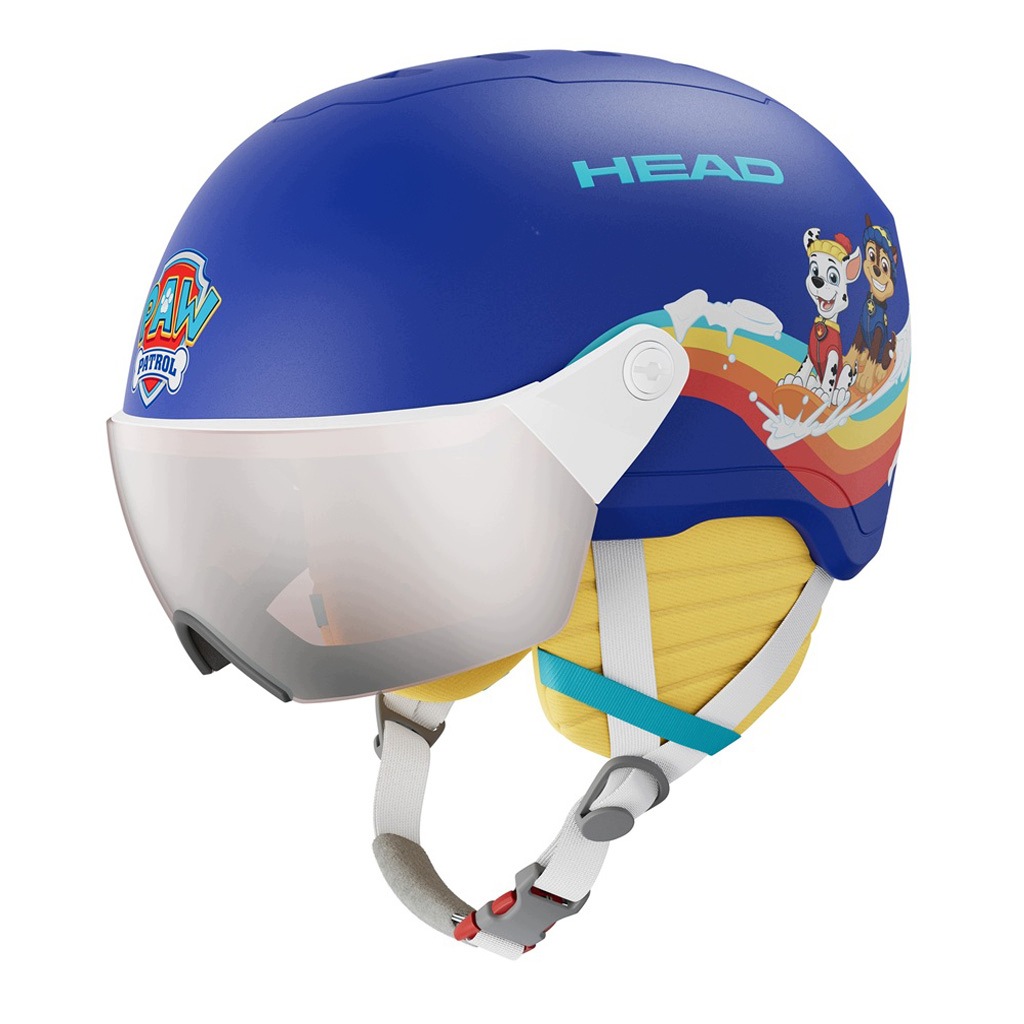 Kask narciarski Head Yuki Visor Psi Patrol Niebieski roz. Xxs (47-51 cm)