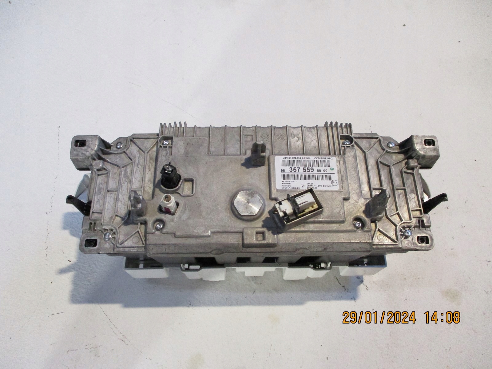 dials clock PEUGEOT 308 T10 9835755980 ANGLIK