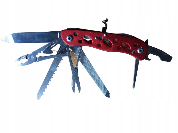 Scyzoryk NÓŻ Wielofunkcyjny Multitool Cechy dodatkowe brak