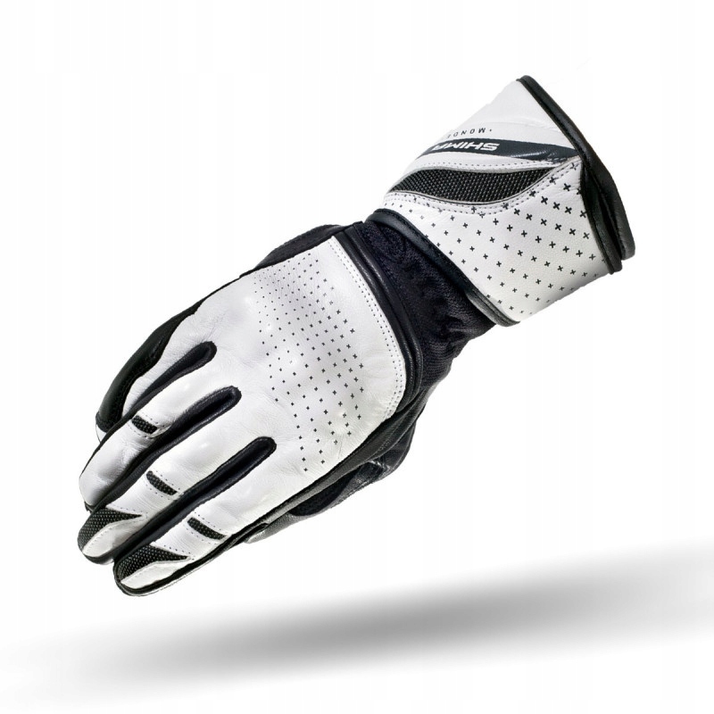 Motocyklové rukavice Shima Monde White Xs