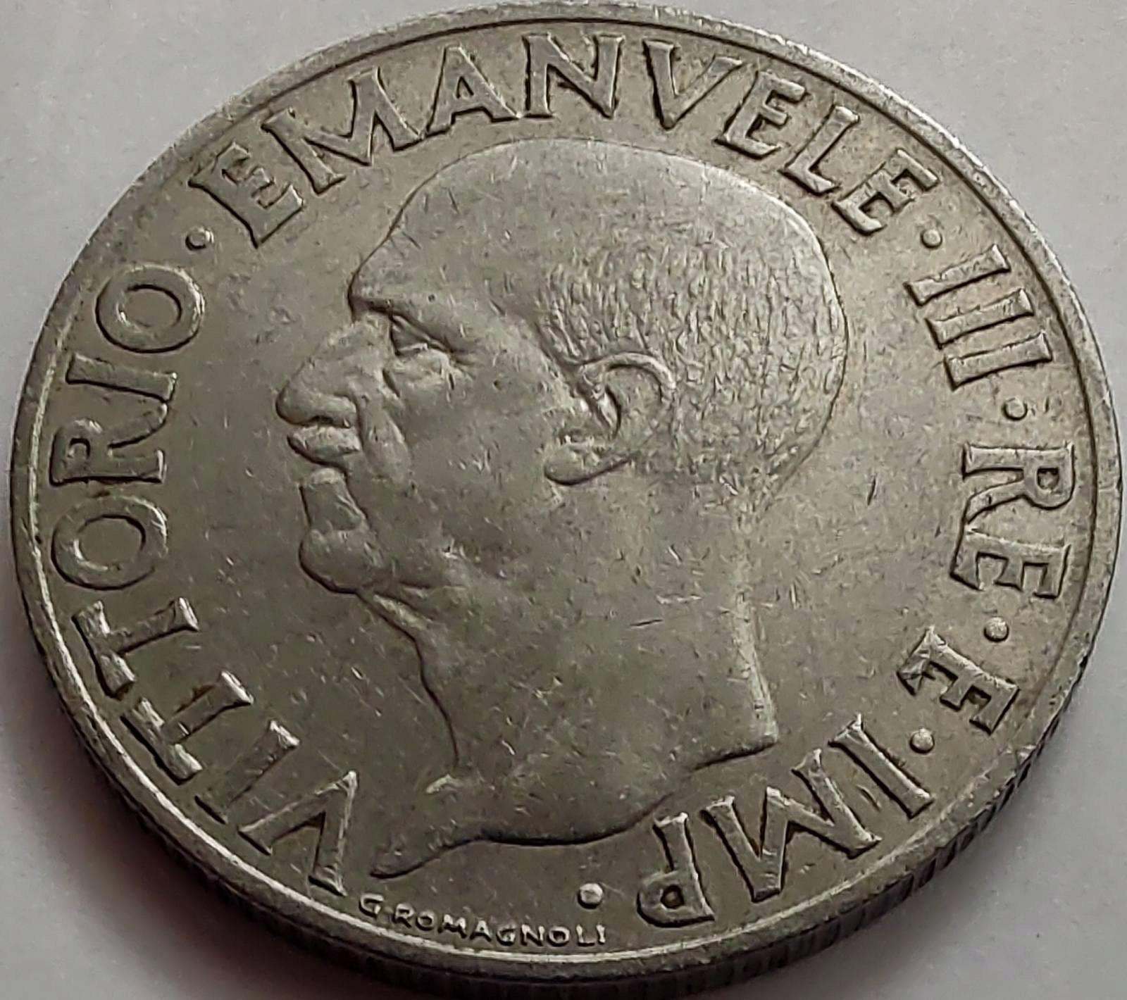3342 - Włochy 1 lir, 1940