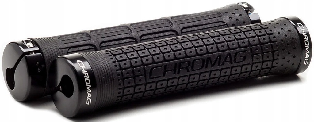 Chwyty Gripy Rowerowe Chromag Clutch 146mm 25a 30mm Black/Black