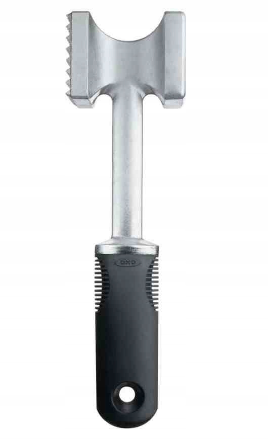 Oxo – palička na maso, stříbrno černá, Good Grips