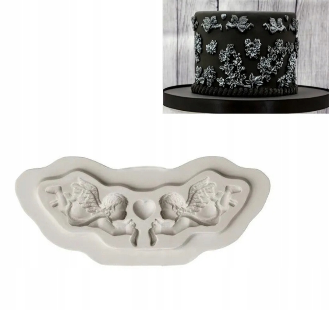 Foremka silikonowa do odlewu - aniołki #118