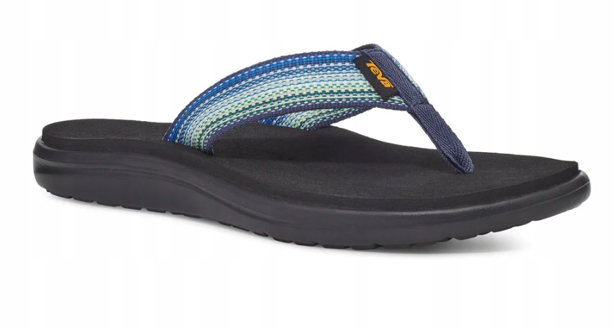 Japonki damskie klapki Teva Voya Flip antiguous navy (36)