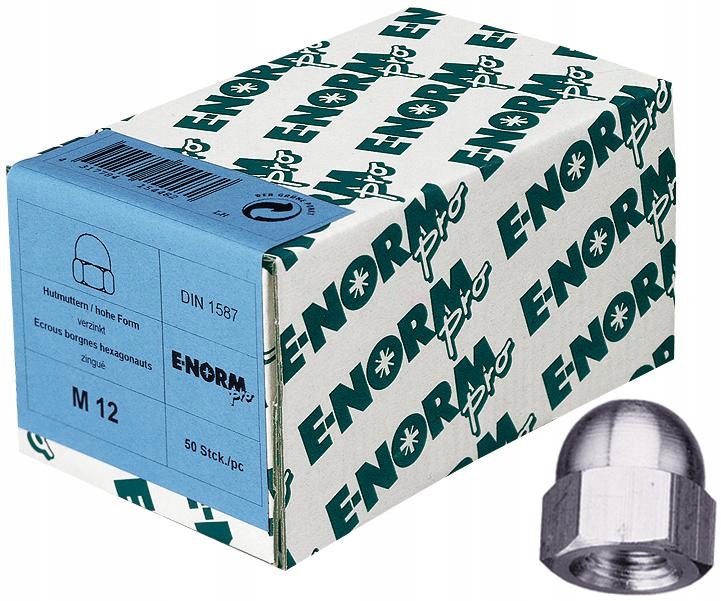 

Nakrętki kołpakowe 6-kątne DIN1587 ocynk M6 100szt