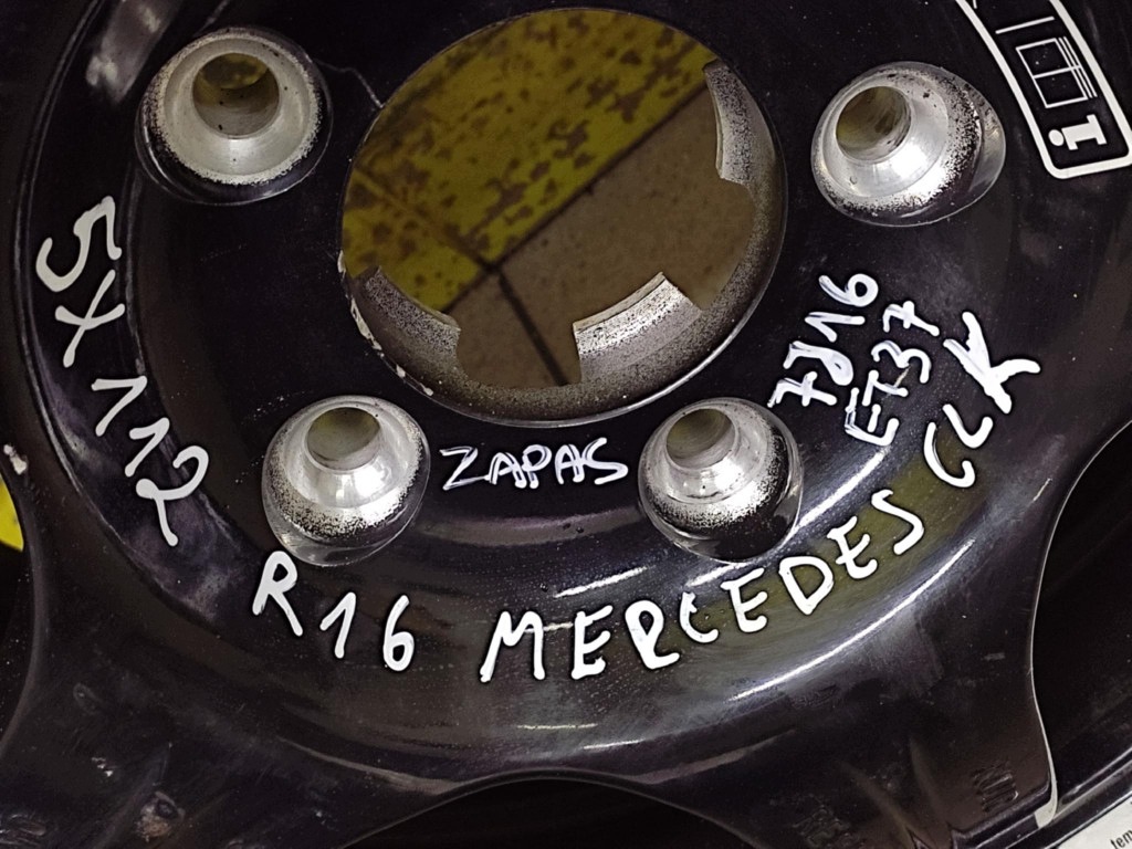 disc steel Mercedes EQC 7.0" x 16" 5x112