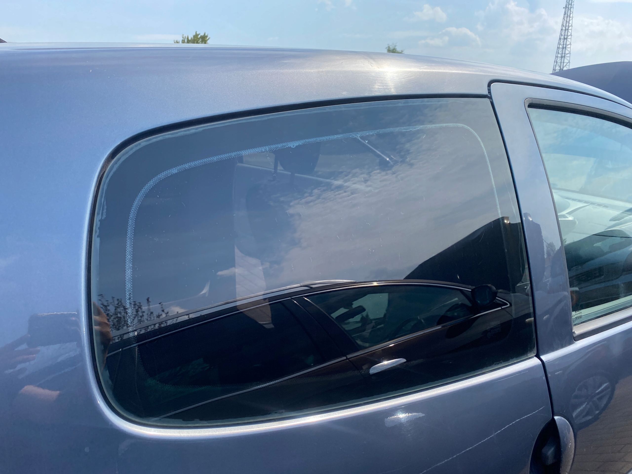 window side bodywork left rear part Renault Twingo 2 II 07-14