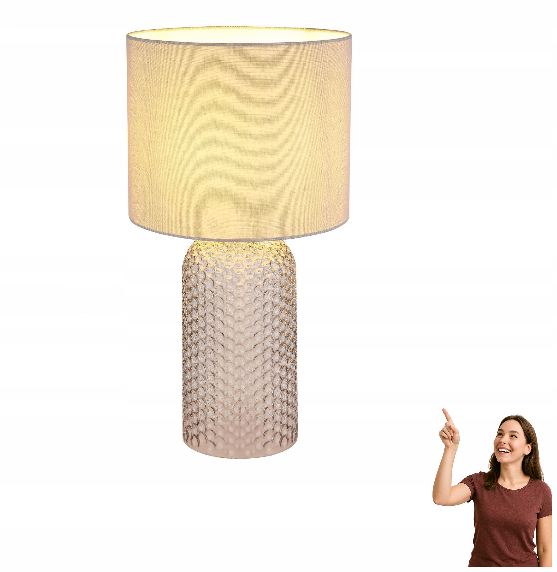 Nočná stolová lampa Sofia 21735G Globo