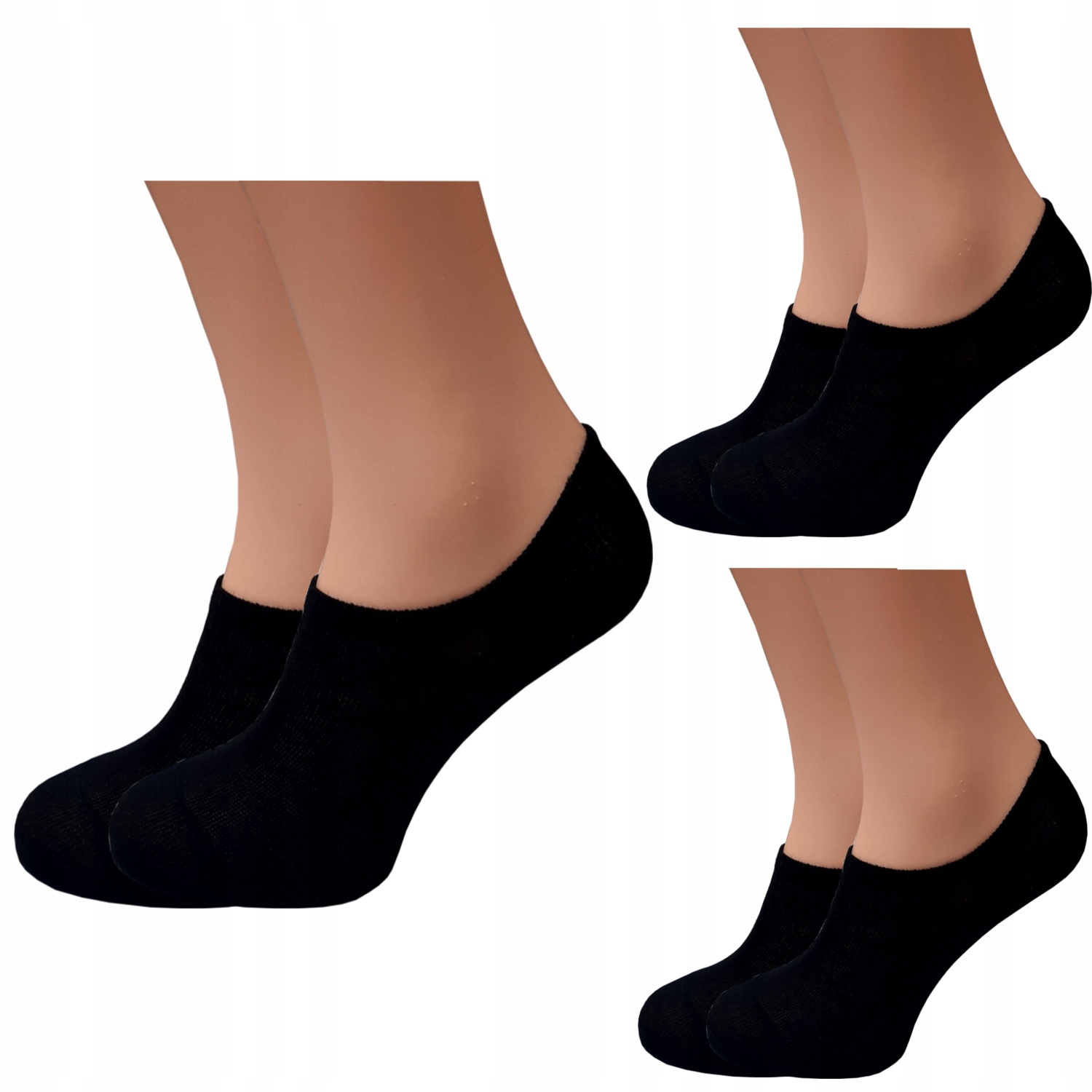 

3x Mikrostopki Sakrpety Mini Męskie Bawełna 40-43