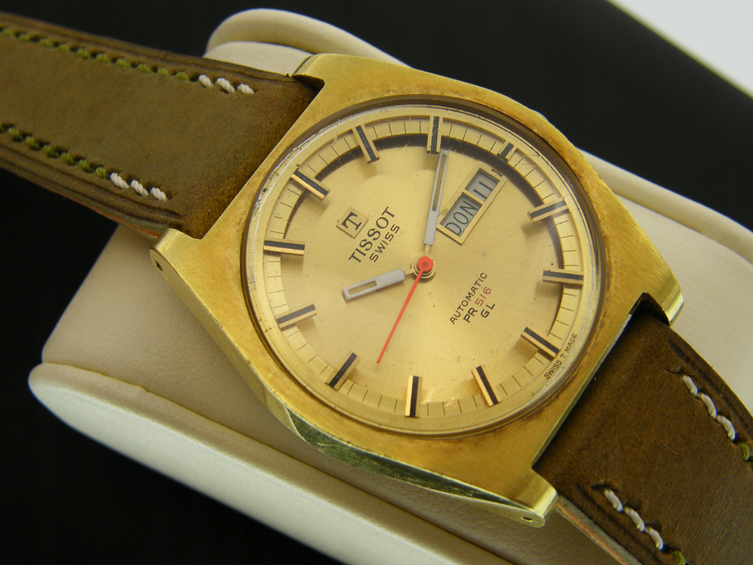 Tissot PR 516 GL Automatic w Złoconej Kopercie • Cena