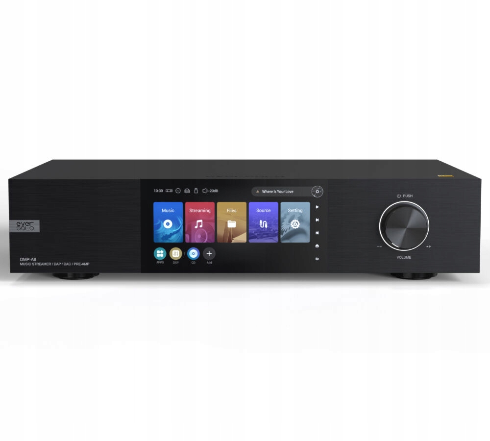EverSolo DMP-A8. Odtwarzacz sieciowy/DAC/PRE-AMP
