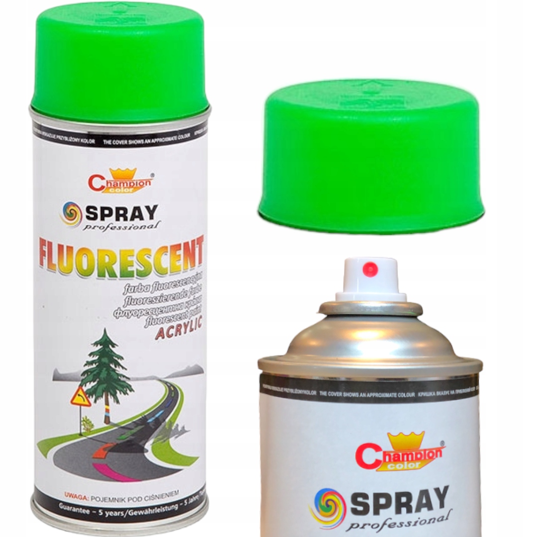 

Farba geodezyjna spray fluorescencyjny zielony