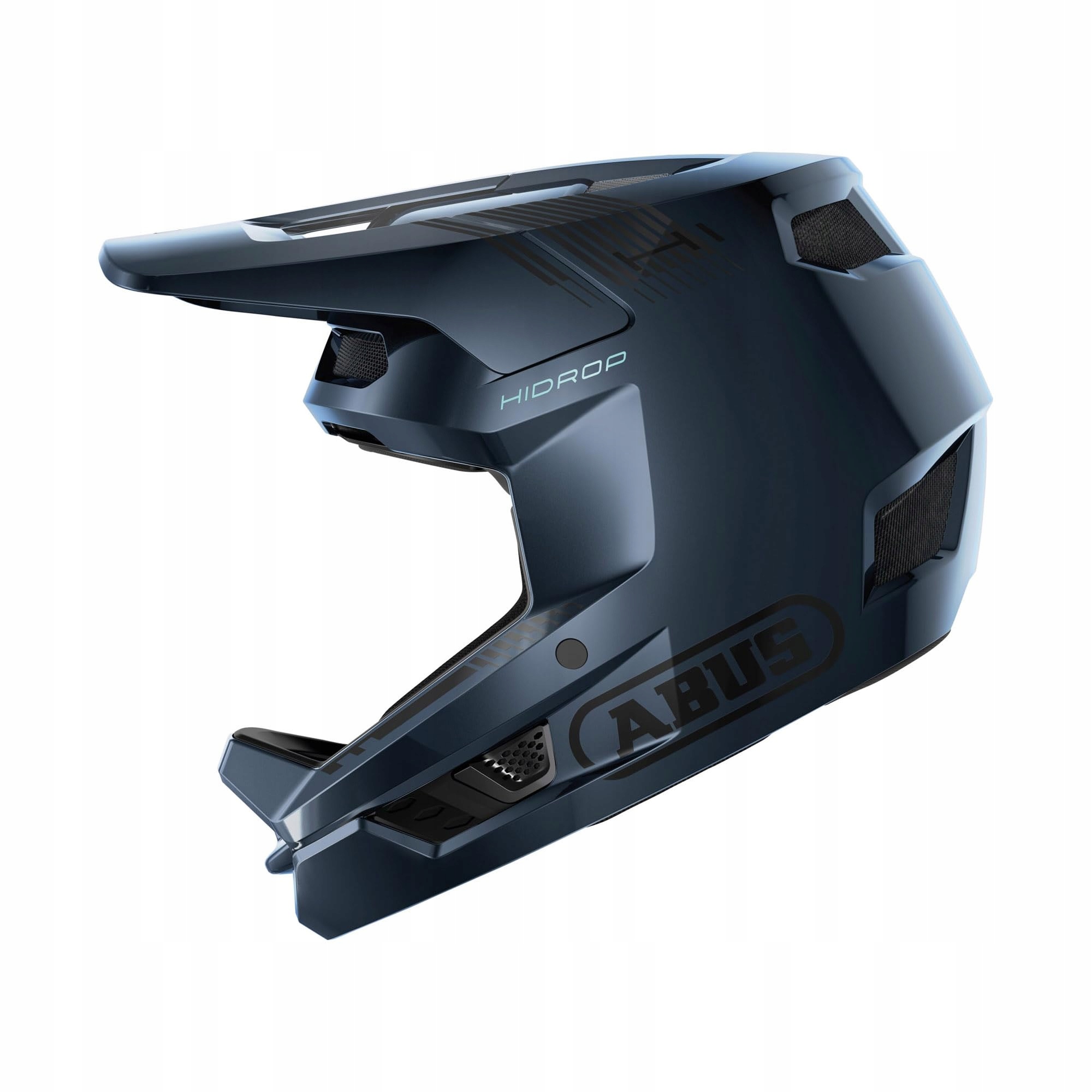 Kask rowerowy Full Face Abus HiDrop S 55-56 cm Niebieski (Midnight Blue)