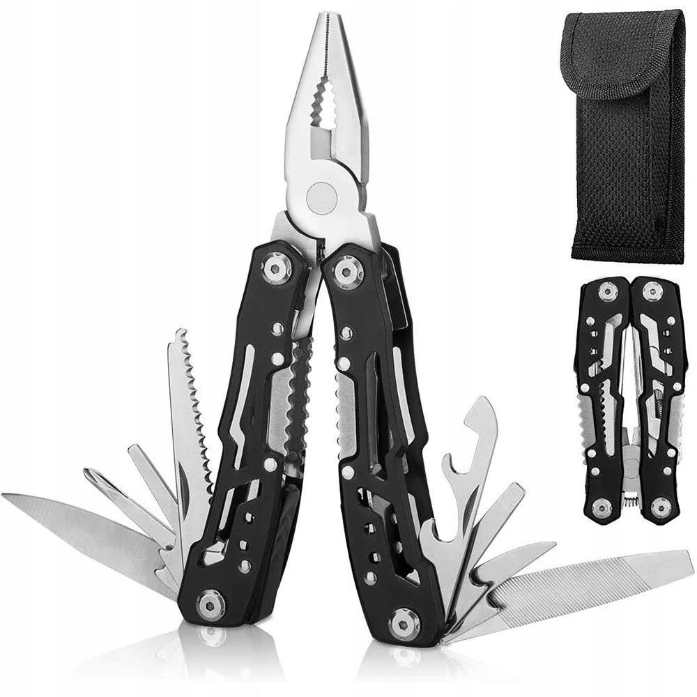 Multitool Szczypce Składane Nierdzewna Narzędzie Wielofunkcyjne Survival