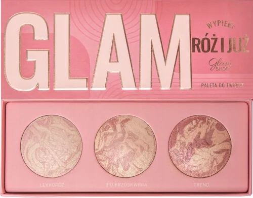 Revolution Pro Glam Mood Paleta stínů Paleta na obličej Růže a už