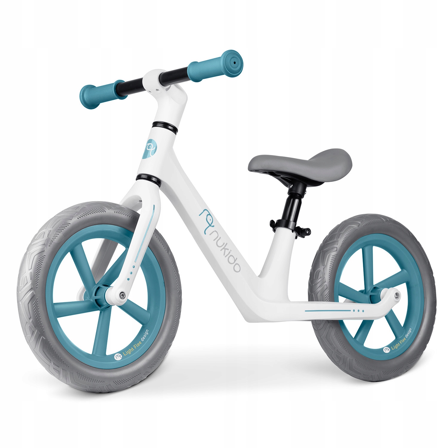 Rowerek Biegowy Dziecięcy Wytrzymały Nukido Light Flee Lekki