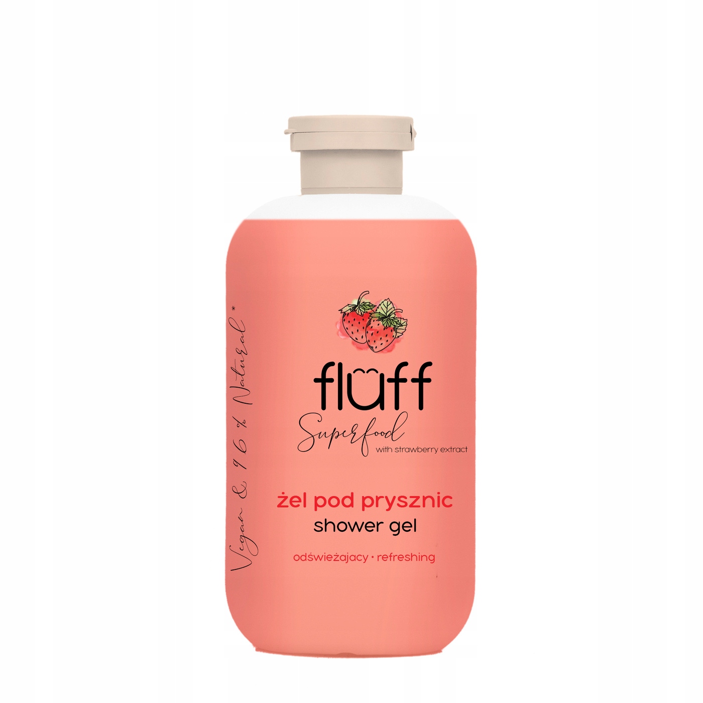 

Fluff Żel Pod Prysznic O Zapachu Truskawek 500ML