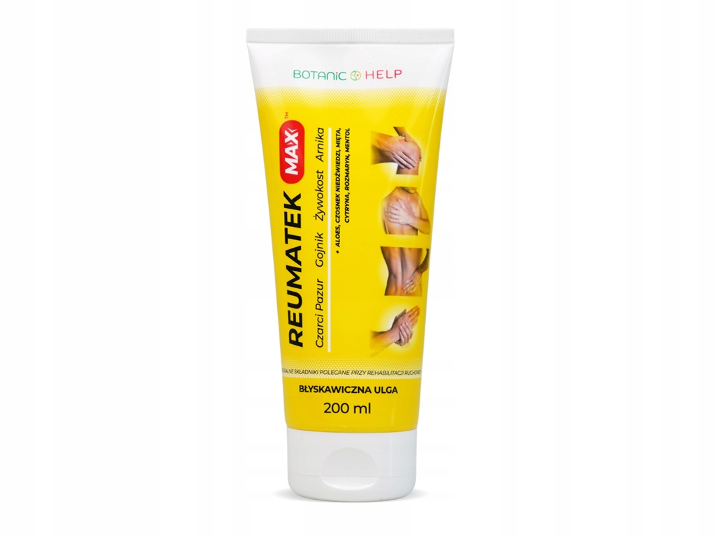 

Reumatek Max 200ML Botanichelp Bóle Stawów Kości