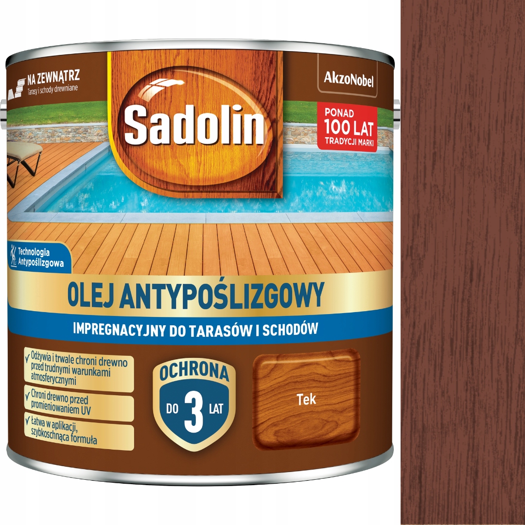 Sadolin Impregnační Protiskluzový Olej 2,5 L