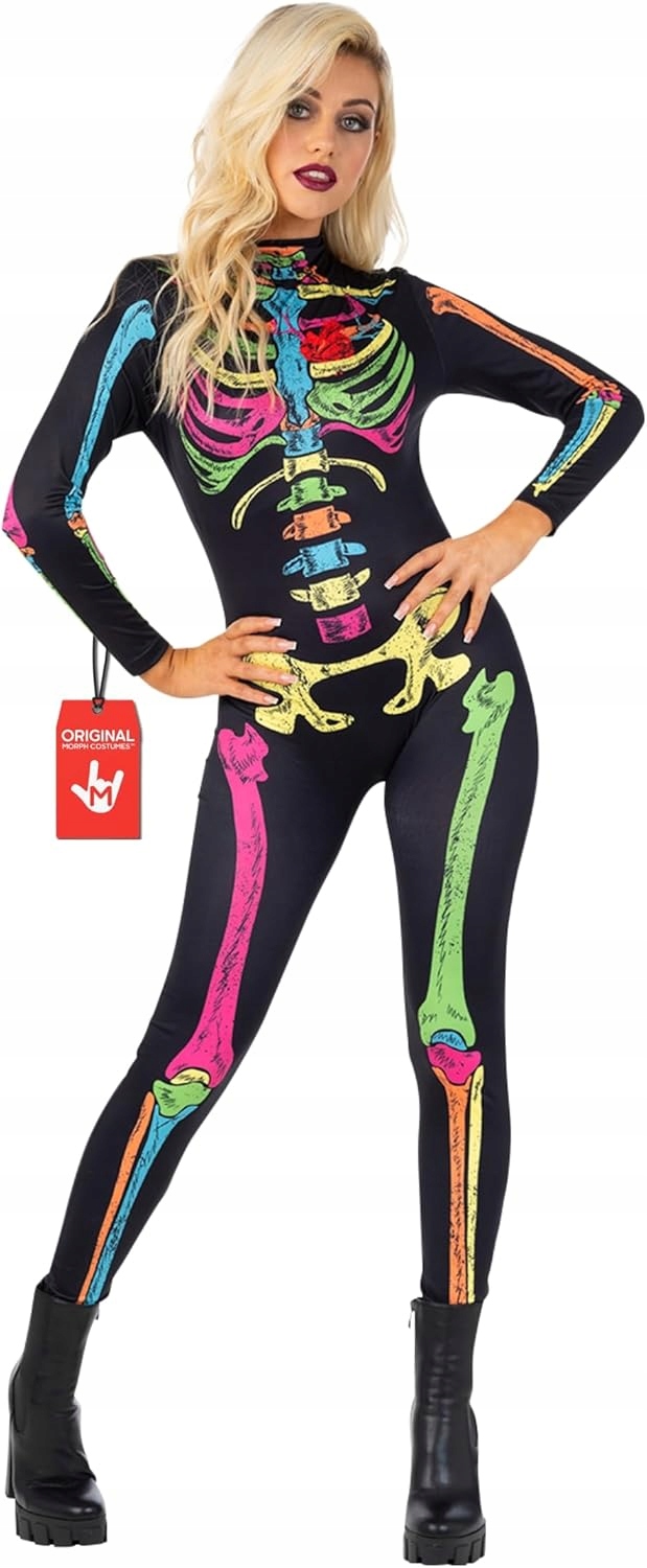 Dámský halloweenský kostým kostlivec Velikost L