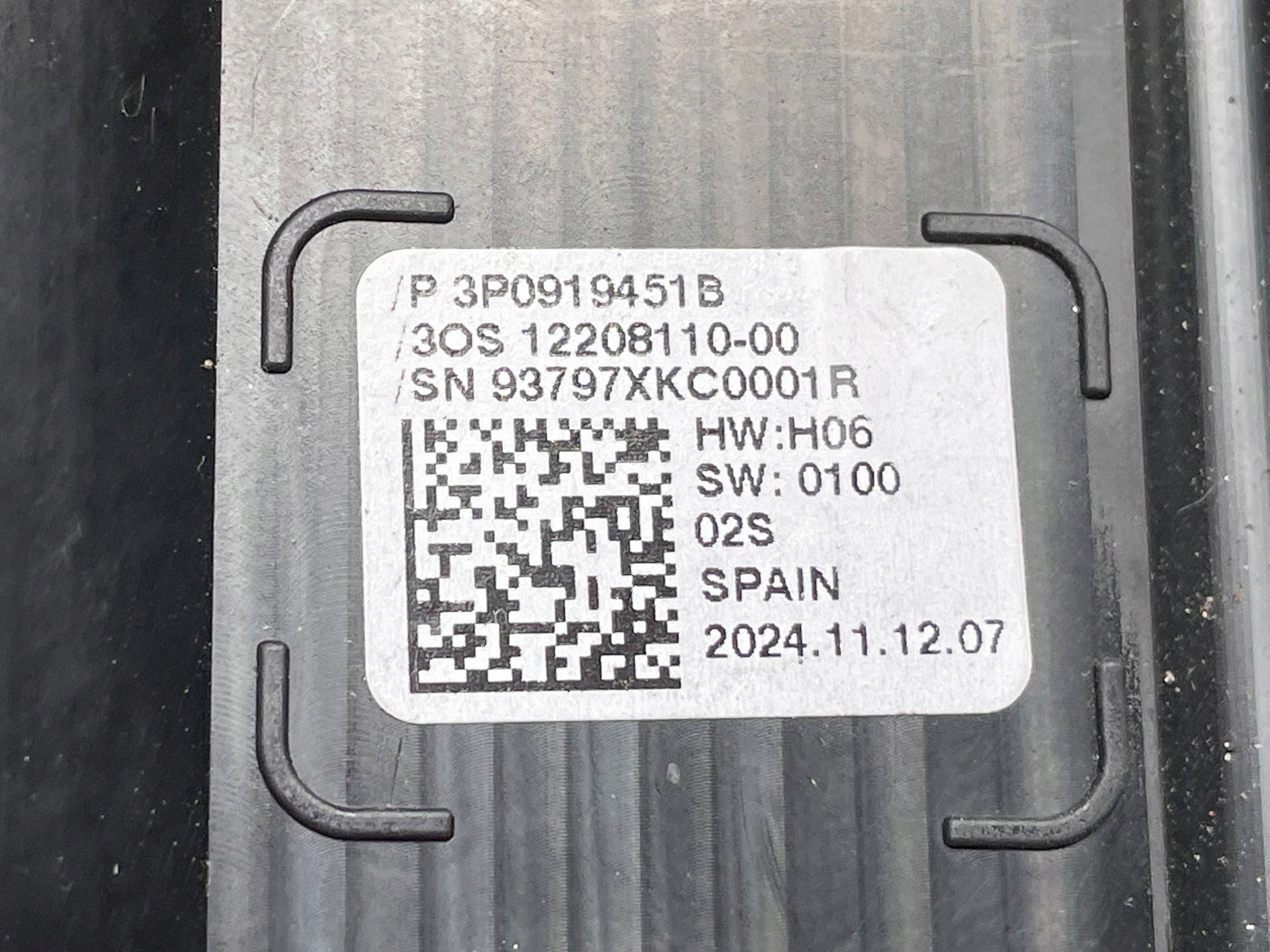 Unite commande clima Skoda Kodiaq II 3P0919451B !J