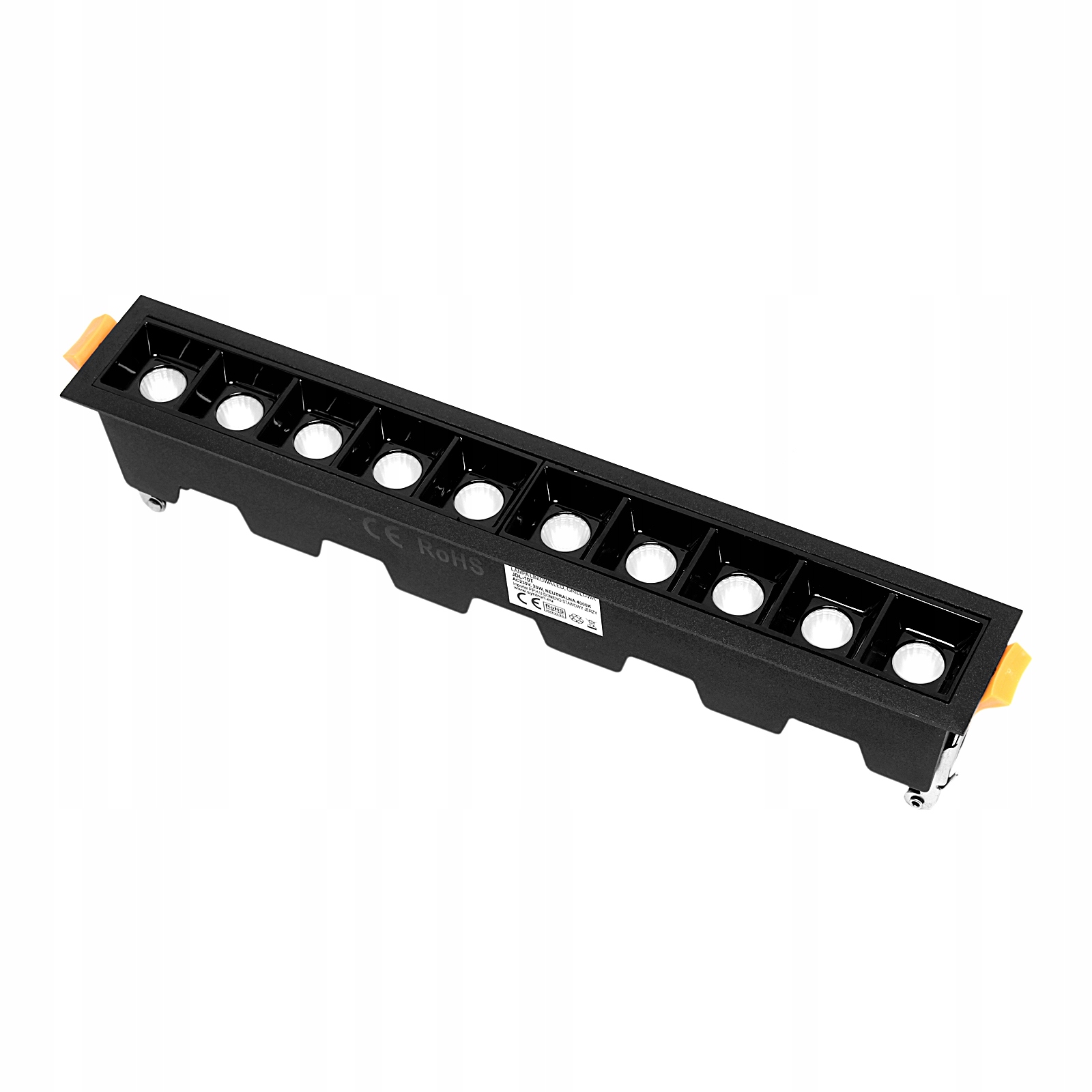 

Panel Lampa Liniowa Led podtynkowa 20W Czarna