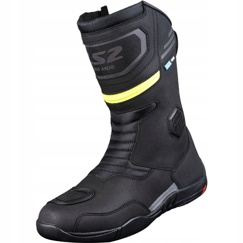 LS2 Goby Man Wp Black pánske nepremokavé motocyklové topánky 43