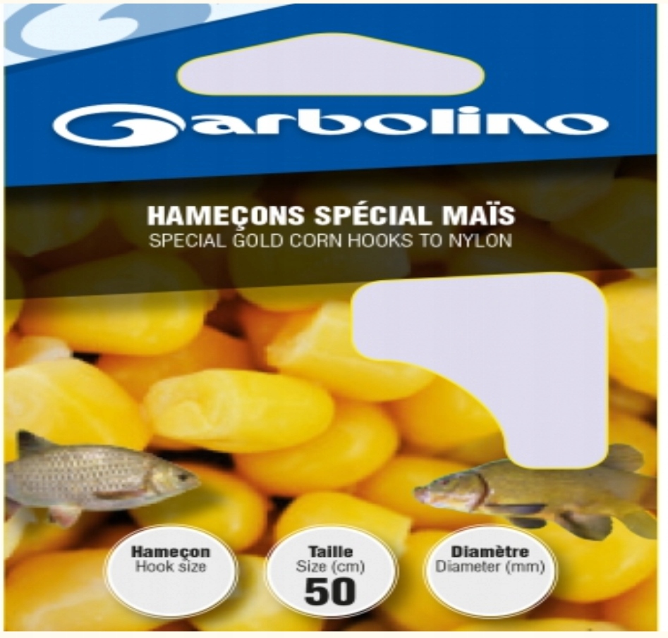 Garbolino przypony Gold Corn 50 cm nr 8