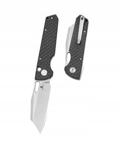 Nóż składany Bestechman Guardian Black G10 w/ Carbon Fiber (BMK11B)