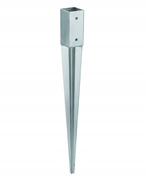 

Podstawa słupa kotwa metalowa 71x71x750mm wbijana
