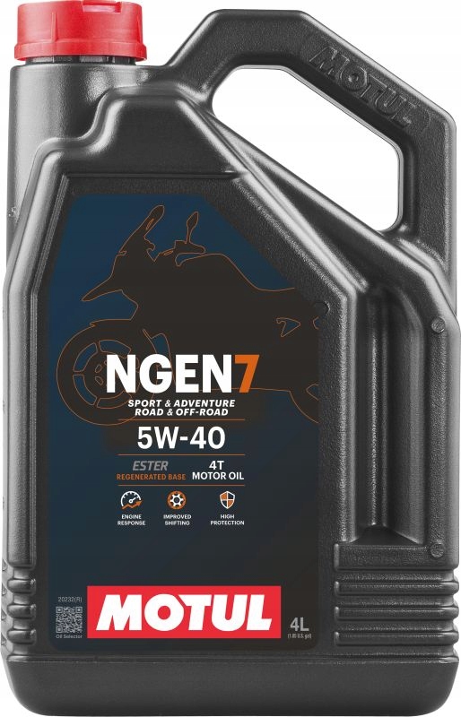 Olej 5w40 4 l ngen 7 4t/ motocykle 5W40 Ngen 7 4T 4L Motul
