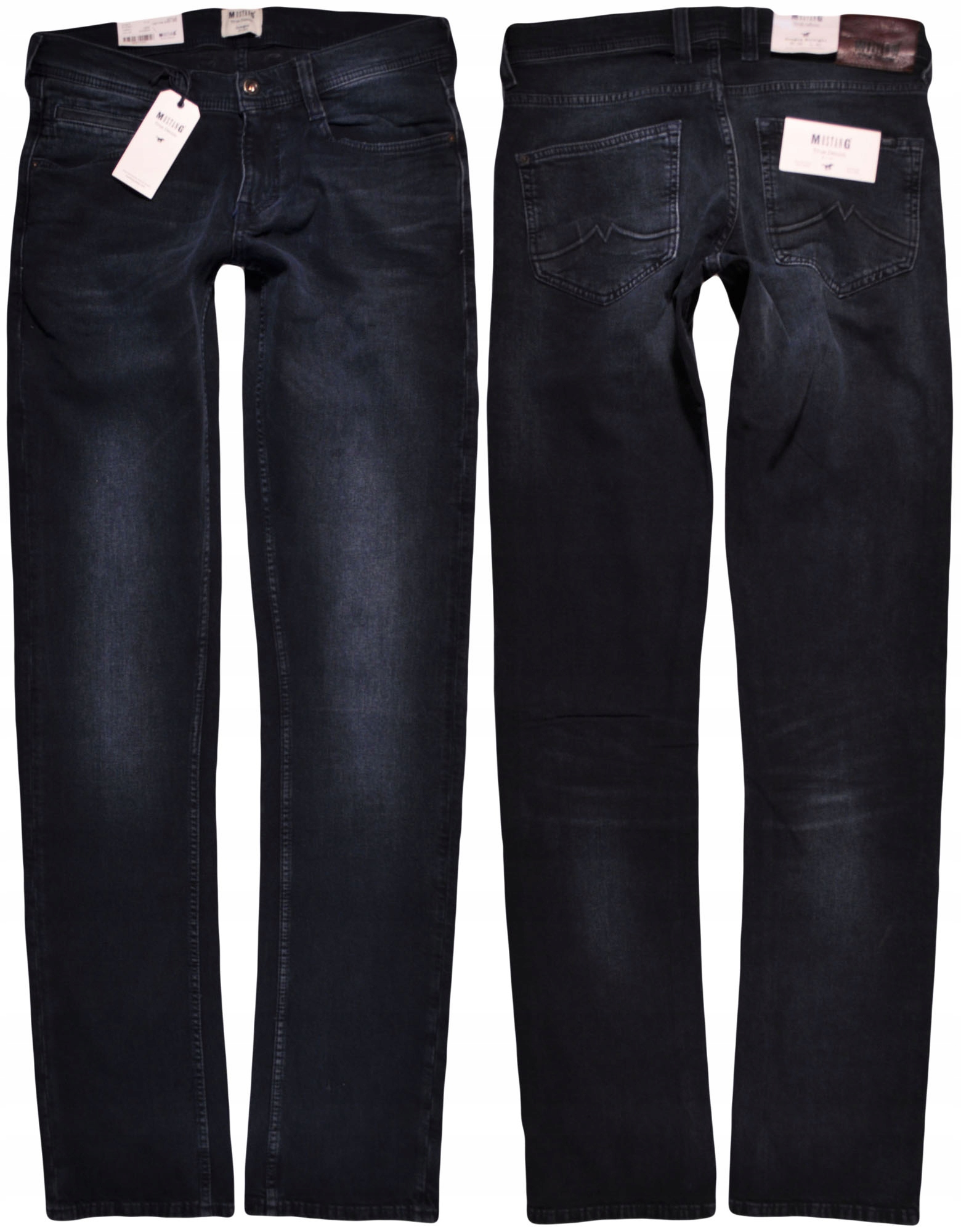 Mustang džíny Low Waist navy Oregon Straight W32 L40