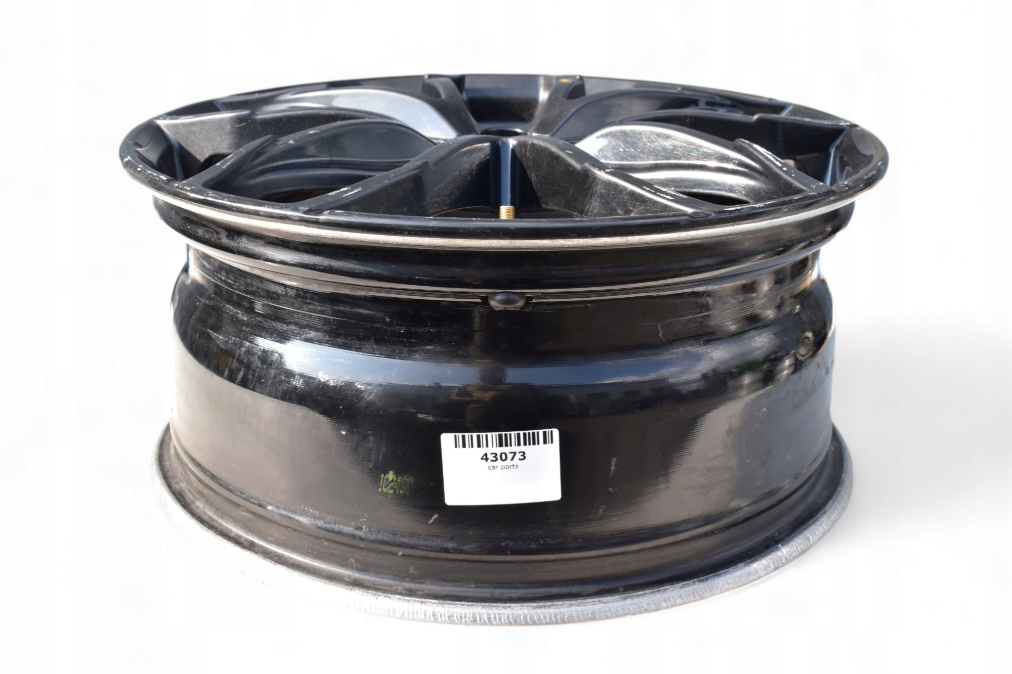 disc aluminium RIAL LUCCA BLACK GLOSS 7.5" x 17" ET45 5x112 KBA 51889
