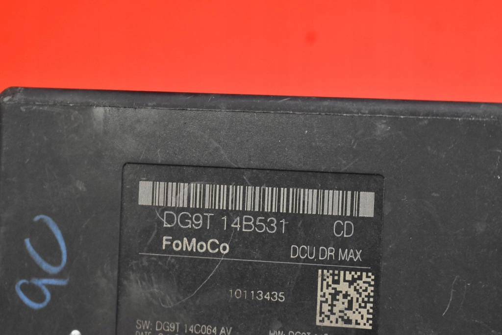 control unit module door left front DG9T-14B531-CD FORD MONDEO MK5 FUSION