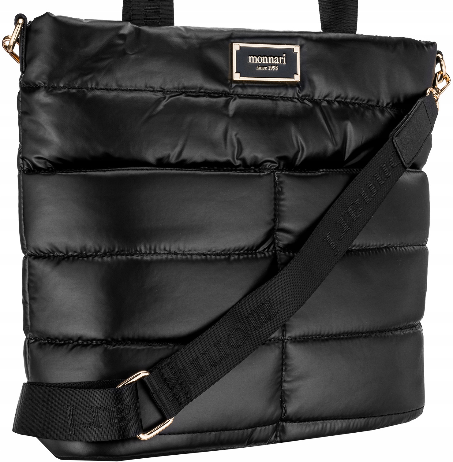 Monnari Torebka Damska Shopper Bag Na Ramię Listonoszka Pikowana Premium