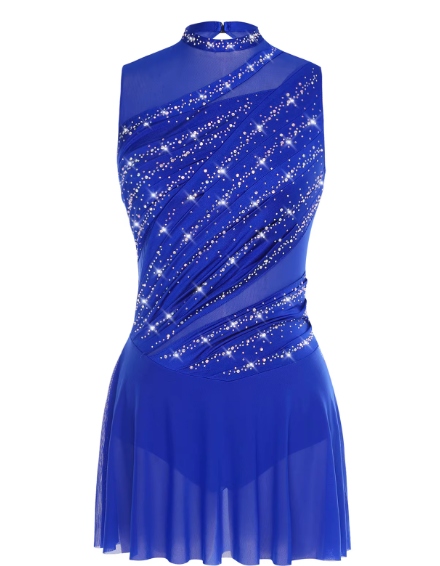 Sukienka Damska Do Tańca Do Baletu Body Strój Chabrowy S Tutu 2616
