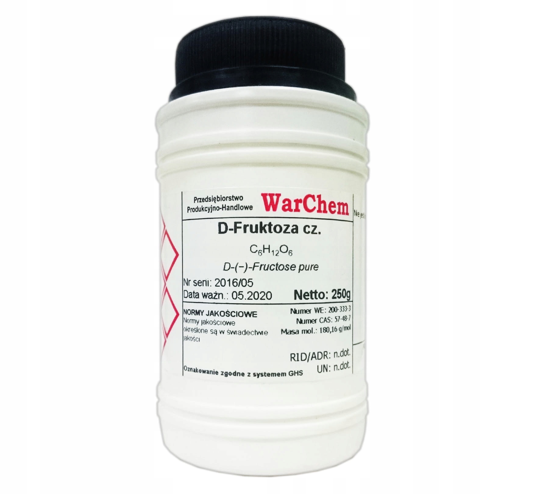 

D-fruktoza czysta 250g Warchem