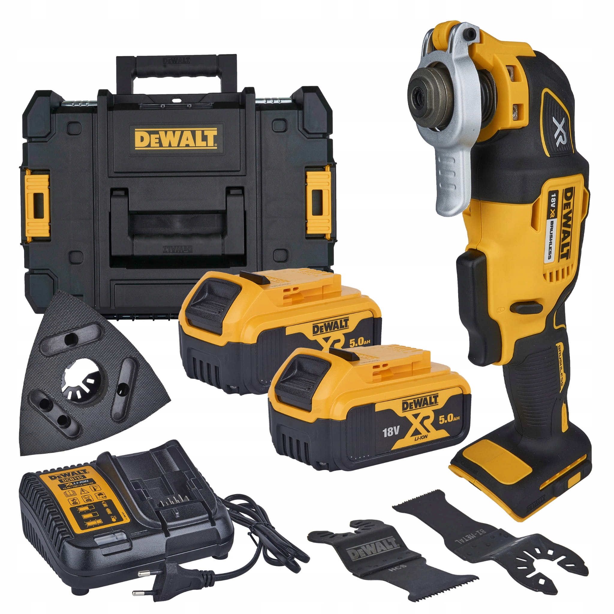 DeWALT DCS355P2 Multifunkční nástroj 18V 2x5Ah