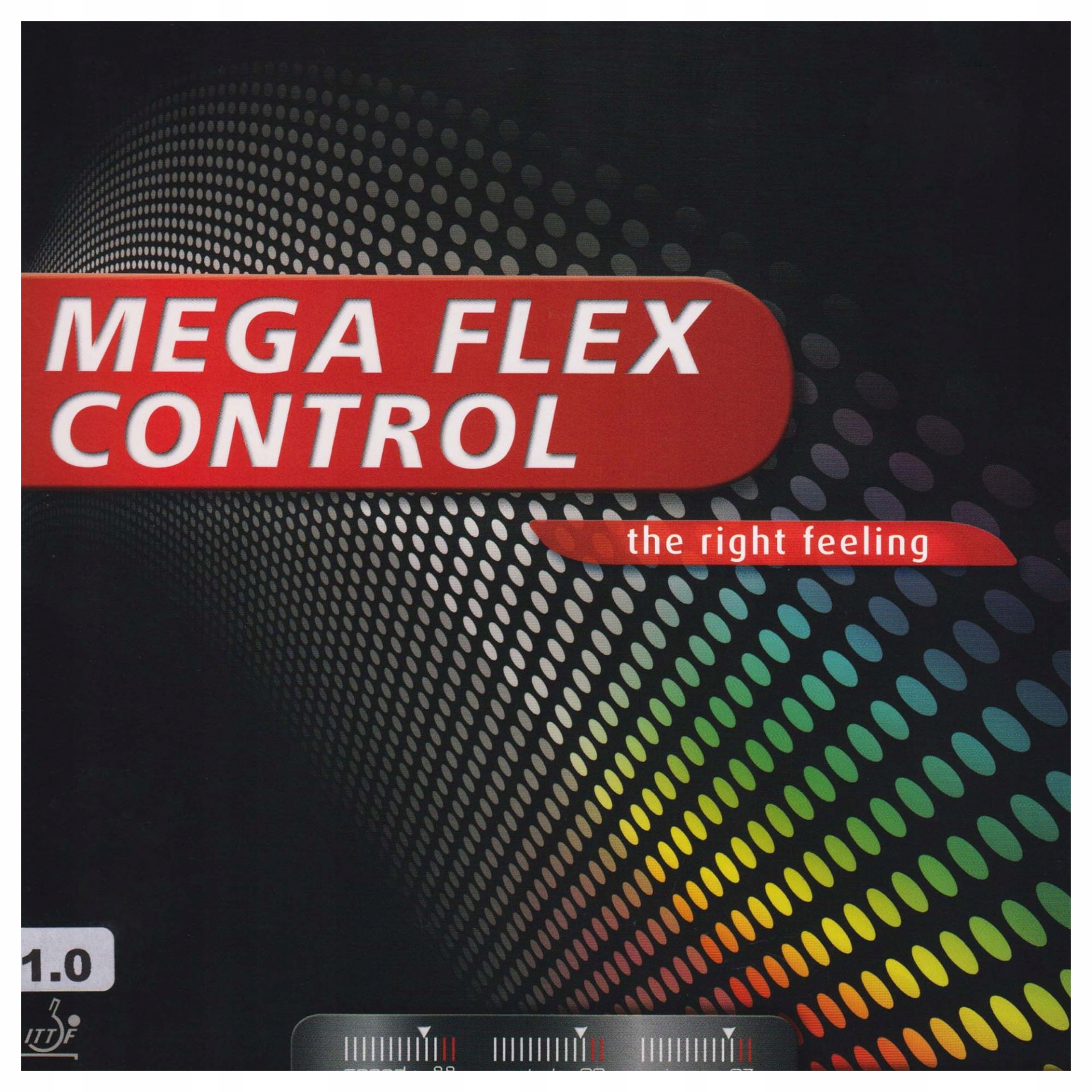 Okładzina Do Tenisa Stołowego Gewo Flex Control Czerwona 2.0 MM