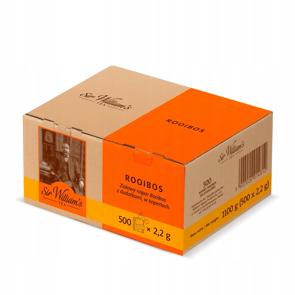 Levně Čaj Sir William's Tea Rooibos – 500 sáčků