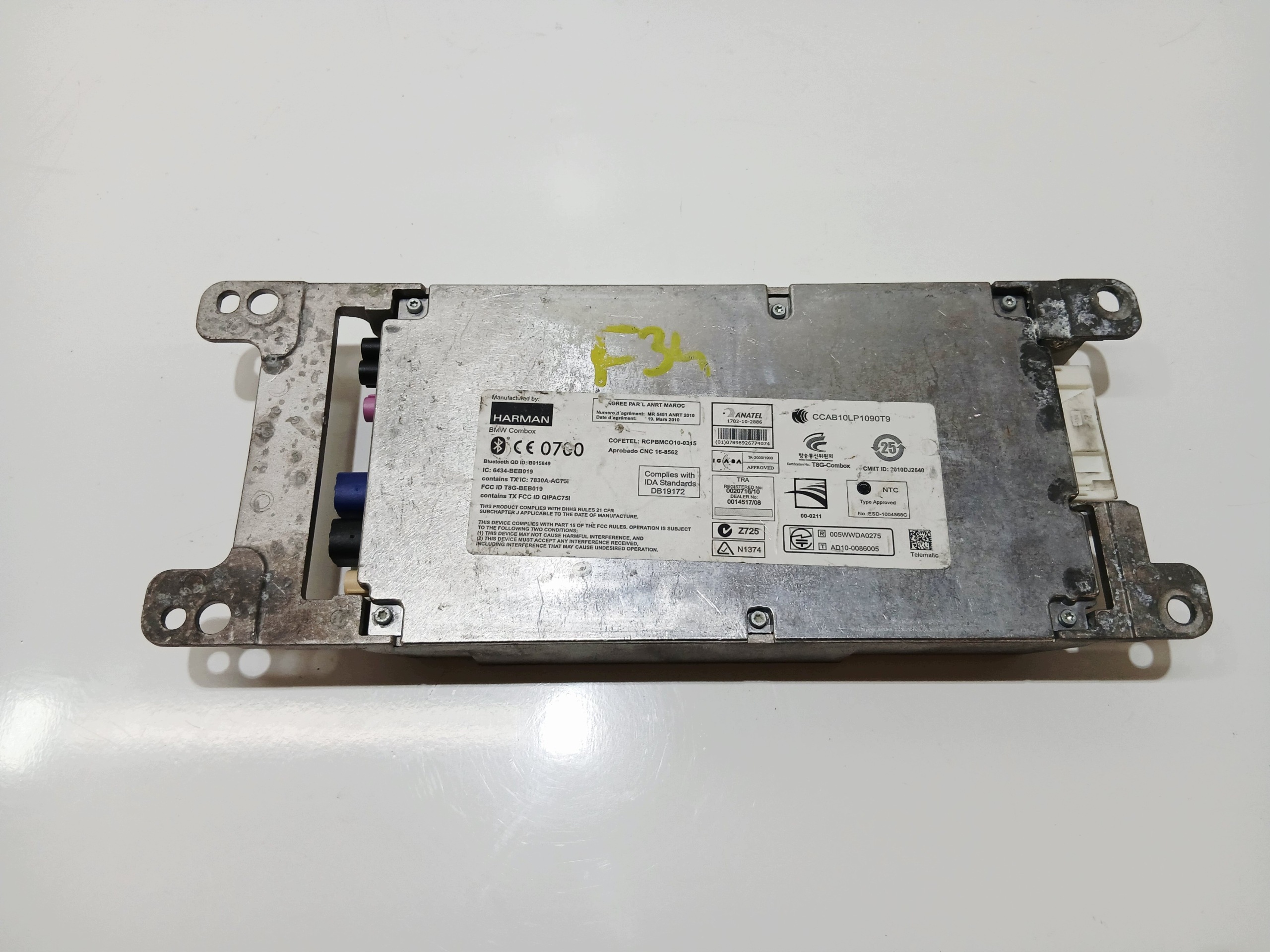 module control unit COMBOX BMW F30 F34 9257152