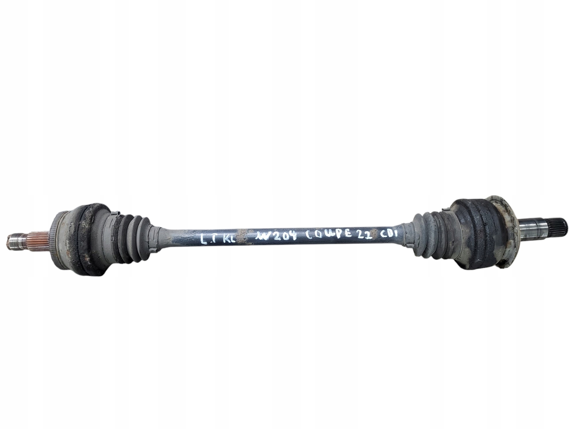 semi-axis left rear part MERCEDES W204 2.2 CDI COUPE OM651