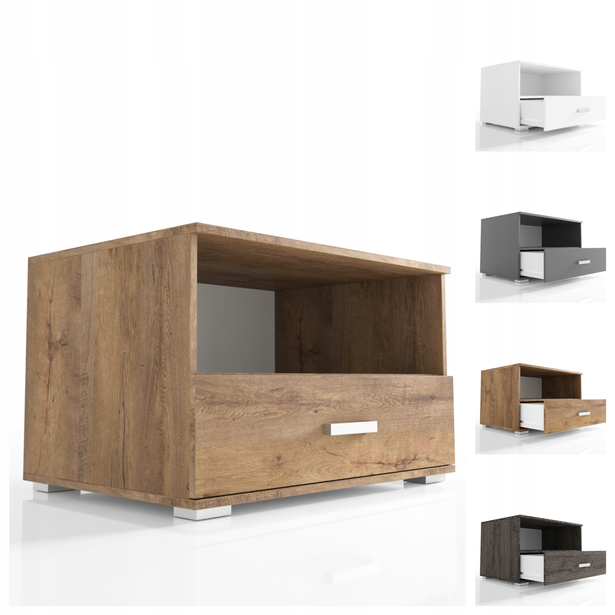 Rtv skříňka s zásuvkou 80 cm VK11 O-sofa Malý televizní stolek Výběr Barev