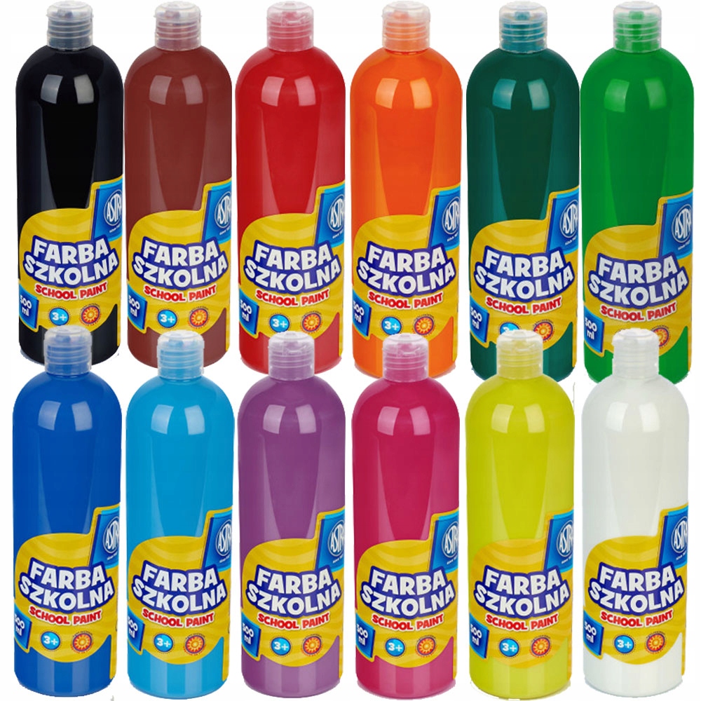 

Astra Farby Plakatowe 500 ml Zestaw