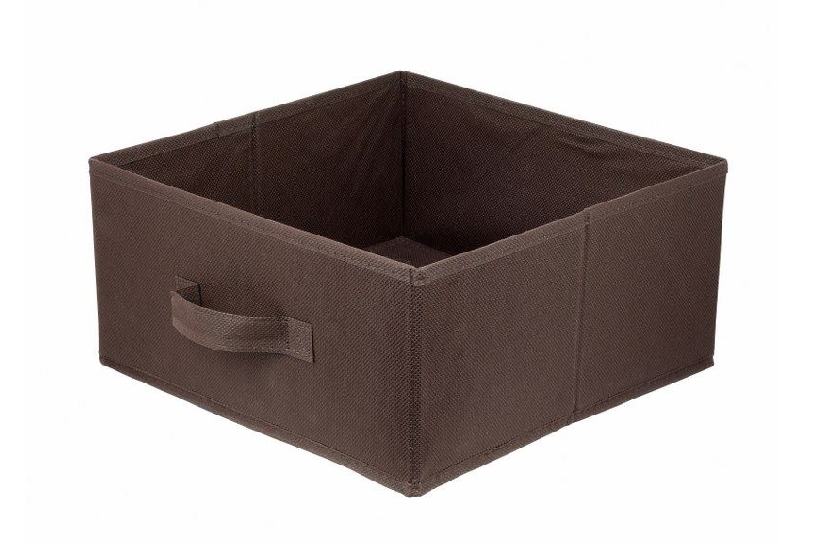 

Pudełko tekstylne organizer brązowe 31x31x15