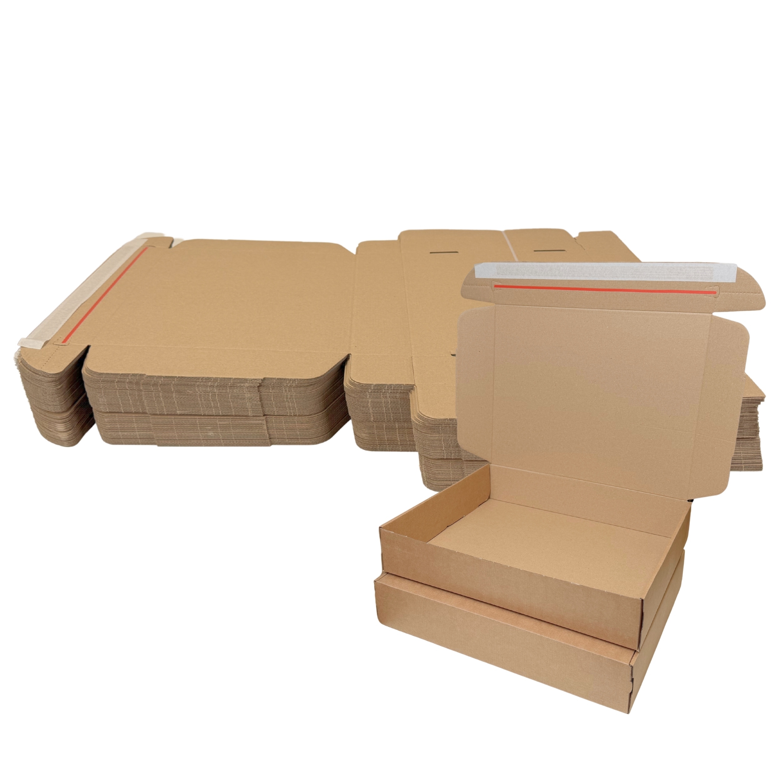 Karton Fasonowy 370x290x70 mm Z Klejem i zrywką 50 szt