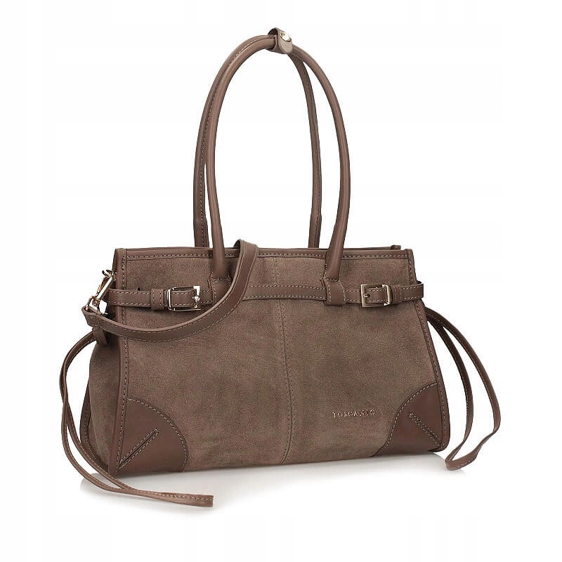 Stylová italská kožená kabelka Toscanio G90 C.bež D40