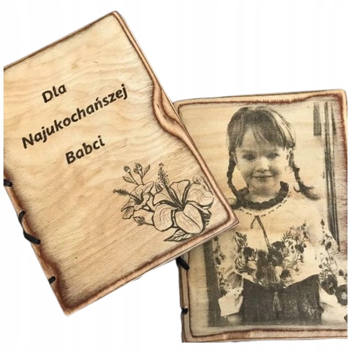 Kartičky Ze Dřeva ruční výroba z Fotografie dárek