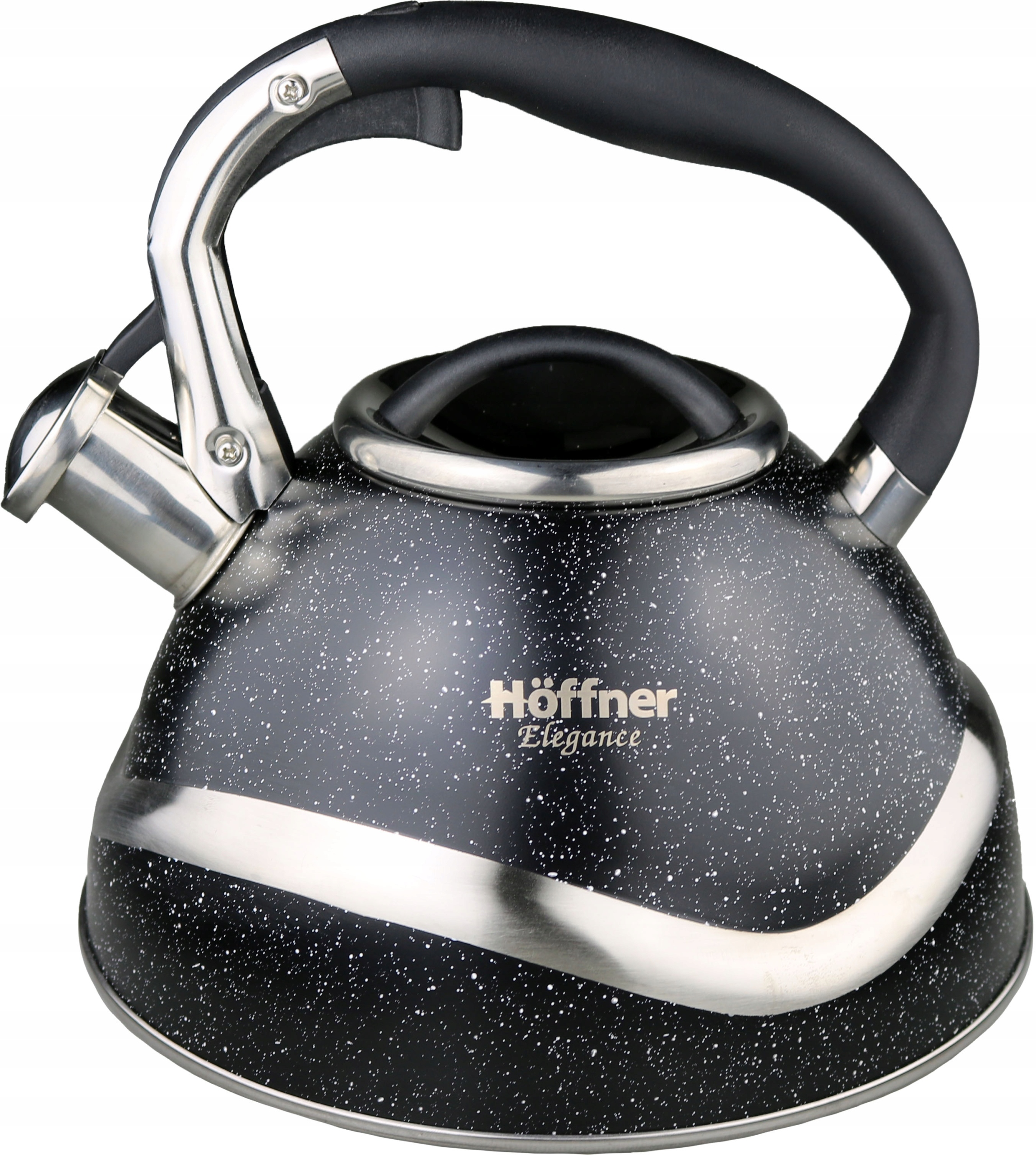 Indukční Konvice Hoffner Elegance Marble s pískacím mechanismem, plynová 3l
